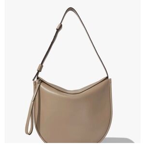 Proenza Schouler Taupe Crescent Shoulder Bag